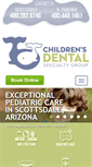 Mobile Screenshot of childrens-dental.com